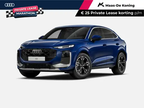Audi Q3 Sportback 1.5 TFSI e-hybrid S edition 272 PK · Techniekpakket plus · Privacy glas · Koplamps