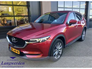 Mazda CX-5 2.0 SkyActiv-G 165 / leren bekleding / trekhaak / HUD / applecarplay / android auto
