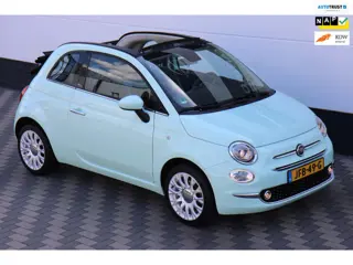 Fiat 500 C 1.2 Verde Lattementa Apple Digitale cockpit wauw!