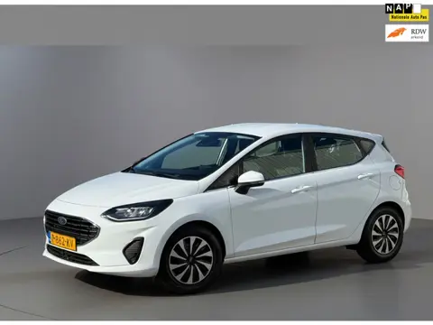 Ford Fiesta 1.0 EcoBoost 125 pk Hybrid Titanium, achteruitrijcamera, airco, NL auto met nap