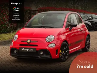 Abarth 500 595 1.4 T-Jet Abarth Competizione | Sabelt | 1e Eig | NIEUWSTAAT! | All Black!