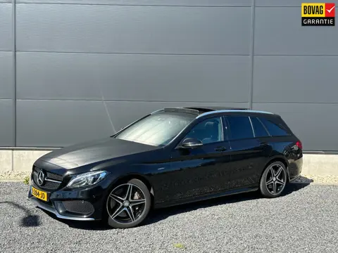 Mercedes-Benz C-klasse Estate 43/450 AMG 4MATIC Pano | Leder | Memory | 360