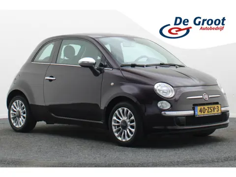 Fiat 500 0.9 TwinAir Lounge Airco, Panoramadak, Radio/CD, AUX, Elektrisch Pakket, 15''