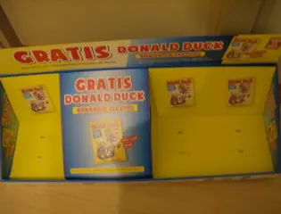 Donald duck display adv 2427