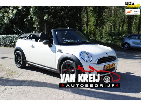 Mini Mini Cabrio 1.6 One Anniversary, Navi, Airco, Leder, Dealeronderhouden