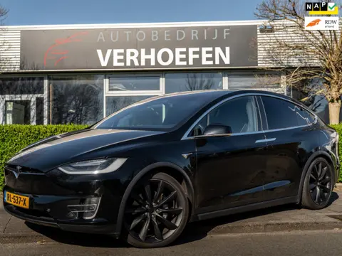 Tesla Model X 100D - HOUT AFW - AUTOPILOT - PARK CAMERA - ORG NL AUTO - TREKHAAK - NAP !