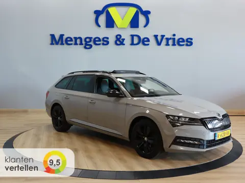 Škoda Superb Combi 1.4 TSI iV Sportline Business Airco ECC | Panorama | Canton | Trekhaak | Memory |
