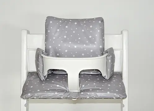 Stokke tripp trapp gecoate stoelverkleiner kussens Grey Star