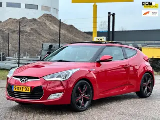 Hyundai Veloster 1.6 GDI i-Catcher|APK24-03-2027|ORIGINEEL NL|LAGE KM MET NAP|PANO|CAMERA|XENON|LEDE