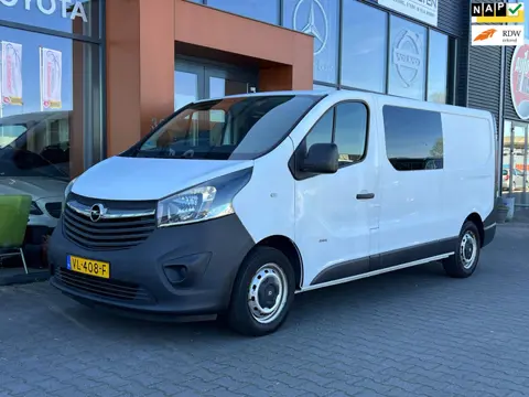 Opel Vivaro 1.6CDTI L2H1 DC|Cruise|Navi|Bluetooth|Airco|6bak