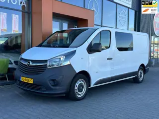 Opel Vivaro 1.6CDTI L2H1 DC|Cruise|Navi|Bluetooth|Airco|6bak