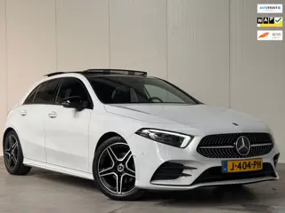 Mercedes-Benz A-klasse 180 AMG l VOL! l PANO l MATRIX l EL-STOEL l SFEER l SOUND l TREKHAAK l CARPLA