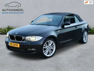 BMW 1-serie Cabrio 120d High Executive AIRCO NAVI Stoelverwarming