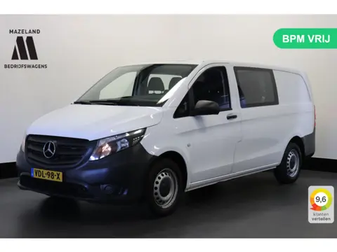 Mercedes-Benz Vito 114 CDI Lang Automaat Dubbel Cabine EURO 6 - Airco - Cruise - Camera - € 19.900,-