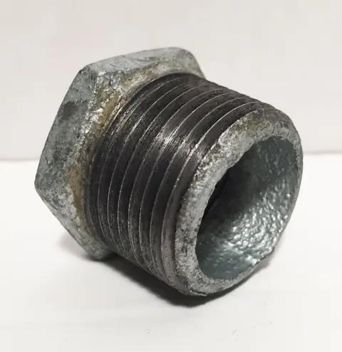 Benzine Pomp Pistool Tussenstuk - Staal