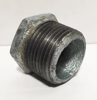 Benzine Pomp Pistool Tussenstuk - Staal