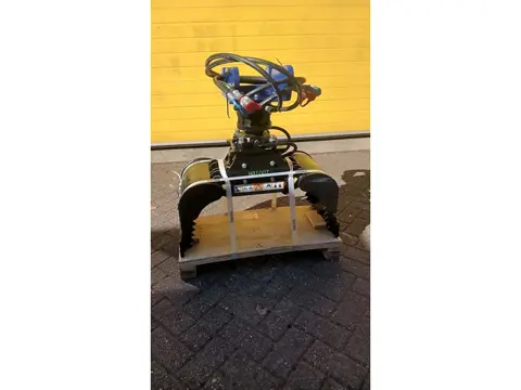 HÄNER HG 100 S en HG 100 T sorteergrijper Cw05 opname minigraver