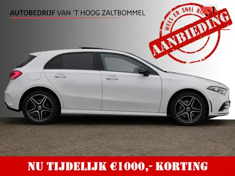 Mercedes-Benz A-Klasse 250e AUT8 AMG Line NIGHT PAKKET PANORAMADAK SFEER MEMORY KEY-LESS GO CARPLAY
