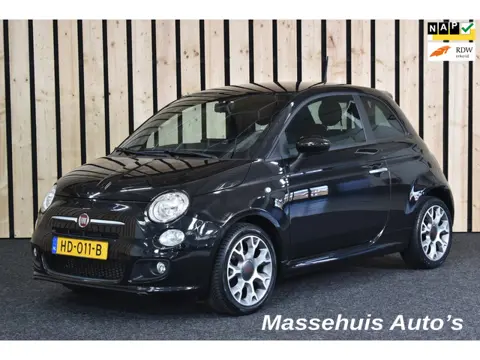 Fiat 500 0.9 TwinAir Turbo 500S 44dkm CarPlay 2e eig. Airco Navi Nwe APK