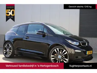 BMW i3 S 120Ah 42 kWh/184pk/H-Kardon/Sunroof/Adaptive/Carplay/Leder/3-fase/20"