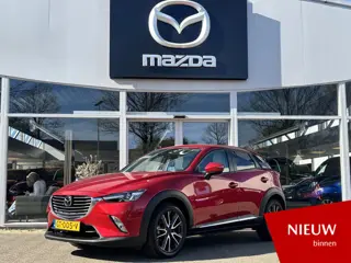 Mazda CX-3 2.0 SkyActiv-G 120 GT-M NL-Auto, Dealer Ond, Automaat, Leer, Stoel verw., Stuur verw., Na
