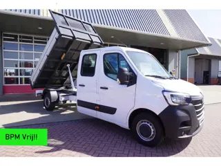 Renault Master T35 2.3 dCi 165PK EL Dubbelcabine Pick-up Kipper nr. V107 | Airco | Cruise | All seas