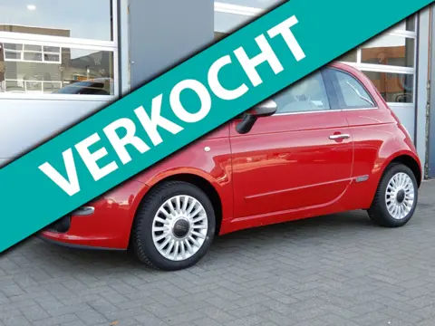 Fiat 500 1.2 Lounge Automaat/Airco/Panoramadak/Blue&me