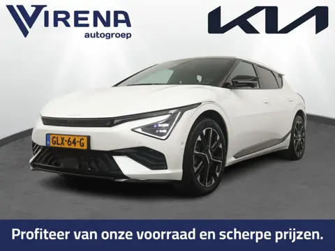 Kia Ev6 GT-Line 84 kWh - LED - Stoel-/stuurverwarming - Panorama dak - 360* Camera - Fabrieksgaranti