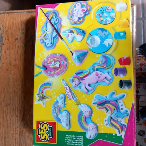 SES CREATIVE- PAARDEN -GIPS gieten en verven