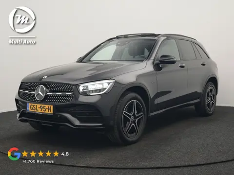Mercedes-Benz GLC 300e 4MATIC Premium Plus PHEV 320pk Dealer O.H | Panodak | Adaptive Cruise | Sport