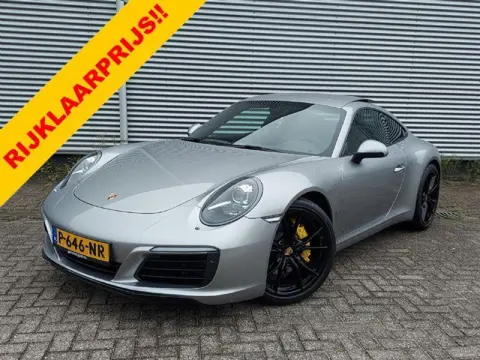 Porsche 911 3.0 Carrera Automaat, GT-zilver,schuif/kanteldak,cruisecontrol,navigatie,lederen bekledi