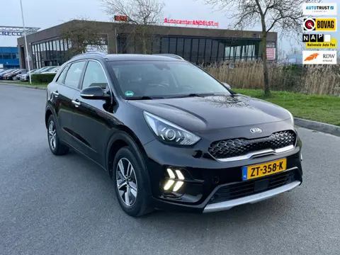 Kia Niro 1.6 GDi Hybrid DynamicLine, Aut, Trekhaak, Acc, Cam, Pdc, Navi, Carplay, Lmv, 1e eig afk, G