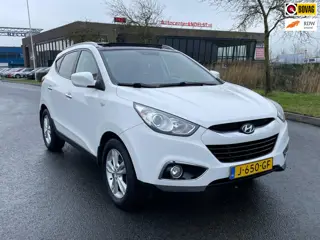 Hyundai Ix35 2.0i 4WD Style, Aut, Pano, Cam, Navi, Stoelverw, Leder, Climate/Cruise, Lmv, Pdc, Goed 