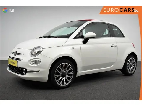 Fiat 500 C 1.2 Star | Leder | Navigatie | Climate Control | Parkeer sensoren | Digitale Cockpit | Cr