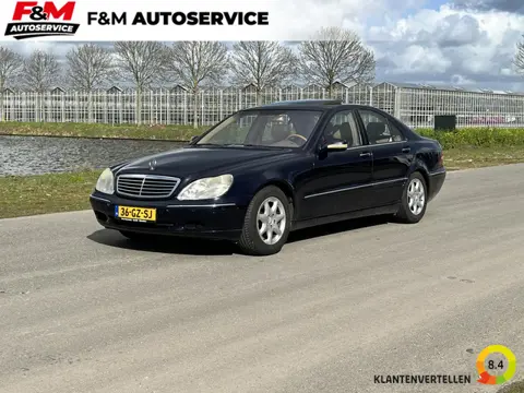 Mercedes-Benz S-klasse 500 Memory, stoelverwarming, clima