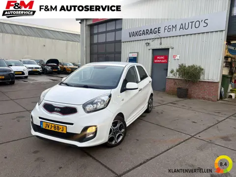 Kia Picanto 1.0 CVVT Senatori Airco, stoel-stuurverwarming