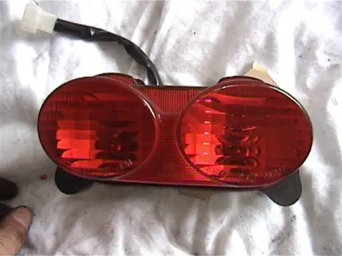 ACHTER LICHT Kawasaki ZX 9 R 1998 - 1999
