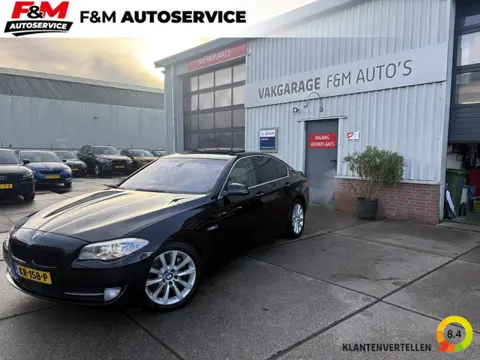BMW 5-serie 530i High Executive M Sport Memory, stoelverwarming, schuifdak, camera