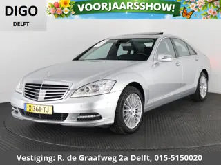 Mercedes-Benz S-klasse 350 4-Matic Prestige Plus Automaat V6 | Schuif-/Kanteldak | Memory Seats | Na