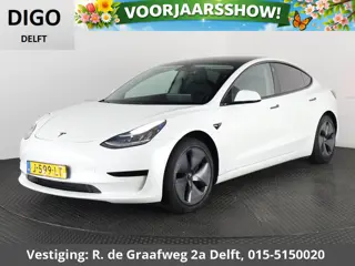 Tesla Model 3 Standard RWD Plus 60 kWh | Navigatie | Panoramadak | Leder |