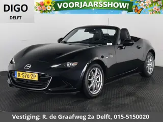 Mazda MX-5 2.0 SkyActiv-G 160 GT-M Soft-Top | Stoelverwarming | Dodehoek Detectie | Lederen Bekledin