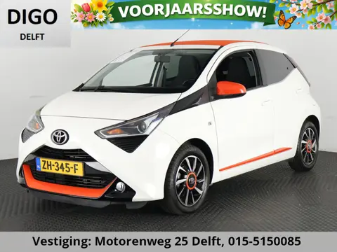 Toyota Aygo 1.0 VVT-i X-OTIC CABRIOLET 30.000 KM !! GARANTIE TOT 3-2029! LEDER.CARPLAY NAVI.AIRCO.LM