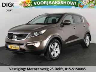 Kia Sportage 2.0 X-EXCUTIVE 4WD PLUS PACK AUTOMAAT 1600 KG TREKKEN.LEDER.PDC.LMV. GOED ONDERHOUDEN