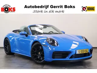 Porsche 911 Cabrio 3.0 Carrera 4 GTS Sport Chrono X- Sight NL Auto 480PK! Shark blue Dealer onderhou