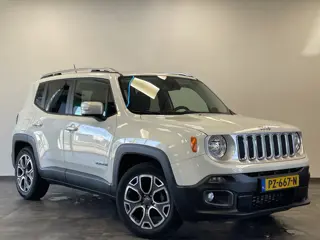 Jeep Renegade 1.4 MultiAir Limited Cruise/Climate Navi Keyless Panoramadak Trekhaak NAP!