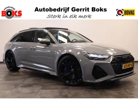 Audi A6 Avant RS 6 TFSI Quattro Keramisch Leder Panoramadak 4WS Nardo B&O!
