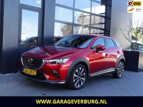 Mazda CX-3 2.0 SkyActiv-G 121 Luxury (Navi,Camera,Trekhaak,Cruise,Stoelverwarming,HUD,Keyless,PDC,1/