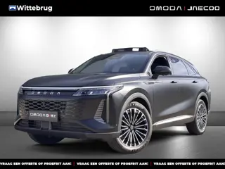 Omoda 9 SHS Premium Plug-In Hybride Automaat met 1100 km Range, Lederen bekleding, Elektrsiche stoel