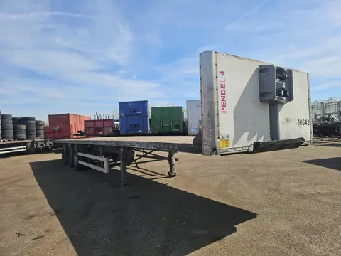 Fruehauf T39V04ZXX |FLATBED | FREUHAUF AXLES. (bj 2008)