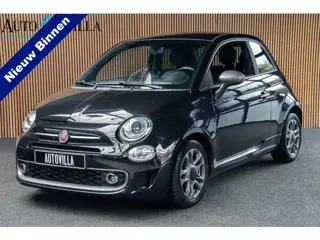 Fiat 500 0.9 TwinAir Turbo 500S Leer Navi Airco Cruise LM velgen